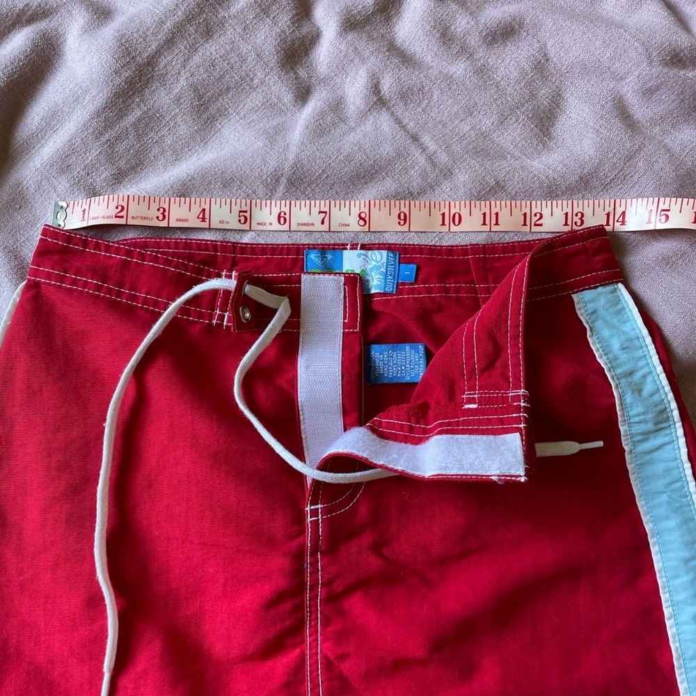 Red Roxy mini skirt - Picture 3 of 5